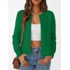 image:imageTrendy Queen Lightweight Cardigan Sweaters for WomenGreen