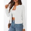 image:imageTrendy Queen Lightweight Cardigan Sweaters for WomenGrey