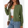 image:imageTrendy Queen Lightweight Cardigan Sweaters for WomenKelly Green