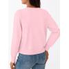 image:imageTrendy Queen Lightweight Cardigan Sweaters for WomenPink