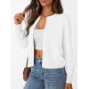 image:imageTrendy Queen Lightweight Cardigan Sweaters for WomenWhite