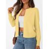 image:imageTrendy Queen Lightweight Cardigan Sweaters for WomenYellow