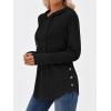 image:imageTrendy Queen Womens Hoodies Oversized Sweatshirts Long Sleeve Shirts Sweaters Fall Pullovers Tops Black XL