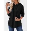 image:imageTrendy Queen Womens Hoodies Oversized Sweatshirts Long Sleeve Shirts Sweaters Fall Pullovers Tops Black XL