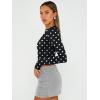 image:imageTrendy Queen Womens Long Sleeve Crop Tops Basic Slim Fitted Shirts Spring Fashion Outfits 2026 Teen Girl ClothesSpots