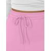 image:imageTrendy Queen Womens Lounge Pants Wide Leg Sweatpants Comfy Barrel Pajamas Pants Baggy Flowy 2025 Fashion Outfits with PocketsPink