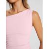 image:imageTrendy Queen Womens Off The Shoulder Crop Top Sleeveless Stretchy Bodycon Tank Y2K Fashion Sling TShirt for SummerPink