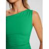 image:imageTrendy Queen Womens Off The Shoulder Crop Top Sleeveless Stretchy Bodycon Tank Y2K Fashion Sling TShirt for SummerPuregreen