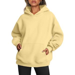 image:imageTrendy Queen Womens Oversized Hoodies Fleece Sweatshirts Fall Fashion Pullover Sweaters Winter ClothesLemonyellow