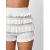 image:imageTrendy Queen Womens Ruffle Shorts Hollow Out Crochet Bloomers Lolita Clothes Teen Girls Summer Vacation Beach Fashion 2025