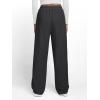 image:imageTrendy Queen Womens Wide Leg Sweatpants Baggy Y2K High Waisted Joggers Fall Fashion Outfits Clothes with Pockets 2026Blackgrey