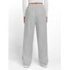 image:imageTrendy Queen Womens Wide Leg Sweatpants Baggy Y2K High Waisted Joggers Fall Fashion Outfits Clothes with Pockets 2026Grey