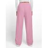 image:imageTrendy Queen Womens Wide Leg Sweatpants Baggy Y2K High Waisted Joggers Fall Fashion Outfits Clothes with Pockets 2026Pink