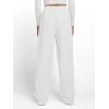 image:imageTrendy Queen Womens Wide Leg Sweatpants Baggy Y2K High Waisted Joggers Fall Fashion Outfits Clothes with Pockets 2026White