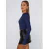 image:imageTrendy Queen Womens Long Sleeve T Shirts Fall Fashion 2026 Basic Crop Tops Going Out Outfits Y2k ClothesNavy Blue