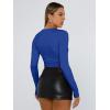 image:imageTrendy Queen Womens Long Sleeve T Shirts Fall Fashion 2026 Basic Crop Tops Going Out Outfits Y2k ClothesRoyal Blue
