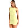 image:imageTrendy Queen Womens Mini Summer Dresses 2026 Going Out Off The Shoulder Bodycon Sexy Party Club Spring Fashion OutfitsBright Yellow