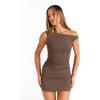 image:imageTrendy Queen Womens Mini Summer Dresses 2026 Going Out Off The Shoulder Bodycon Sexy Party Club Spring Fashion OutfitsBrown