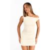 image:imageTrendy Queen Womens Mini Summer Dresses 2026 Going Out Off The Shoulder Bodycon Sexy Party Club Spring Fashion OutfitsCream