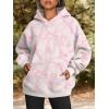 image:imageTrendy Queen Womens Oversized Hoodies Fleece Sweatshirts Fall Fashion Pullover Sweaters Winter ClothesCamo Pink