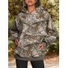 image:imageTrendy Queen Womens Oversized Hoodies Fleece Sweatshirts Fall Fashion Pullover Sweaters Winter ClothesMaple Leaf Army Green