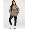 image:imageTrendy Queen Womens Oversized Hoodies Fleece Sweatshirts Fall Fashion Pullover Sweaters Winter ClothesMaple Leaf Army Green