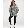 image:imageTrendy Queen Womens Oversized Hoodies Fleece Sweatshirts Fall Fashion Pullover Sweaters Winter ClothesMaple Leaf Dark Green