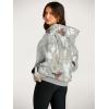 image:imageTrendy Queen Womens Oversized Hoodies Fleece Sweatshirts Fall Fashion Pullover Sweaters Winter ClothesMaple Leaf Light Grey