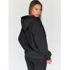 image:imageTrendy Queen Womens Zip Up Hoodies 2026 Oversized SweatshirtBlack
