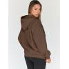 image:imageTrendy Queen Womens Zip Up Hoodies 2026 Oversized SweatshirtCoffee