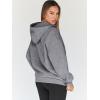 image:imageTrendy Queen Womens Zip Up Hoodies 2026 Oversized SweatshirtDark Grey