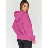 image:imageTrendy Queen Womens Zip Up Hoodies 2026 Oversized SweatshirtHot Pink