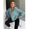image:imageTrendy Queen Womens Zip Up Hoodies 2026 Oversized SweatshirtLake
