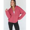 image:imageTrendy Queen Womens Zip Up Hoodies 2026 Oversized SweatshirtWatermelon