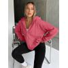 image:imageTrendy Queen Womens Zip Up Hoodies 2026 Oversized SweatshirtWatermelon