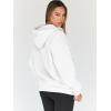 image:imageTrendy Queen Womens Zip Up Hoodies 2026 Oversized SweatshirtWhite