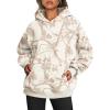 image:imageTrendy Queen Womens Oversized Hoodies Fleece Sweatshirts Fall Fashion Pullover Sweaters Winter ClothesCamo Beige