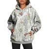 image:imageTrendy Queen Womens Oversized Hoodies Fleece Sweatshirts Fall Fashion Pullover Sweaters Winter ClothesMaple Leaf Light Grey