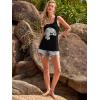 image:imageBeach Vacation Clothes for Women Sleeveless Graphic Tees Tank Tops 2026 Summer Casual Loose Fit Shirts CamisoleBlack Cat