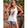 image:imageBeach Vacation Clothes for Women Sleeveless Graphic Tees Tank Tops 2026 Summer Casual Loose Fit Shirts CamisoleWhite 1