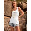 image:imageBeach Vacation Clothes for Women Sleeveless Graphic Tees Tank Tops 2026 Summer Casual Loose Fit Shirts CamisoleWhite 4