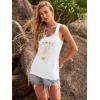image:imageBeach Vacation Clothes for Women Sleeveless Graphic Tees Tank Tops 2026 Summer Casual Loose Fit Shirts CamisoleWhite 4