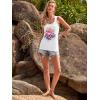 image:imageBeach Vacation Clothes for Women Sleeveless Graphic Tees Tank Tops 2026 Summer Casual Loose Fit Shirts CamisoleWhite Floral 1