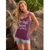 image:imageBeach Vacation Clothes for Women Sleeveless Graphic Tees Tank Tops 2026 Summer Casual Loose Fit Shirts CamisoleWine Red