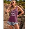 image:imageBeach Vacation Clothes for Women Sleeveless Graphic Tees Tank Tops 2026 Summer Casual Loose Fit Shirts CamisoleWine Red