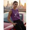 image:imageSleeveless Tank Tops for Women 2026 Summer Casual Blouses Graphic Tees Loose Fit Crewneck Vacation Outfits ShirtsPattern11