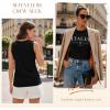 image:imageSleeveless Tank Tops for Women 2026 Summer Casual Blouses Graphic Tees Loose Fit Crewneck Vacation Outfits ShirtsPattern12