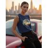 image:imageSleeveless Tank Tops for Women 2026 Summer Casual Blouses Graphic Tees Loose Fit Crewneck Vacation Outfits ShirtsPattern2