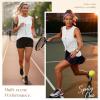 image:imageSleeveless Tank Tops for Women 2026 Summer Casual Blouses Graphic Tees Loose Fit Crewneck Vacation Outfits ShirtsPattern5