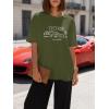 image:imageWomens Oversized T Shirts Graphic Tees Summer Short Sleeve Casual Loose Crewneck Basic Tunic Tops Trendy 2026Army Green